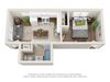 0 Bedroom, 1 Bathroom (Studio)